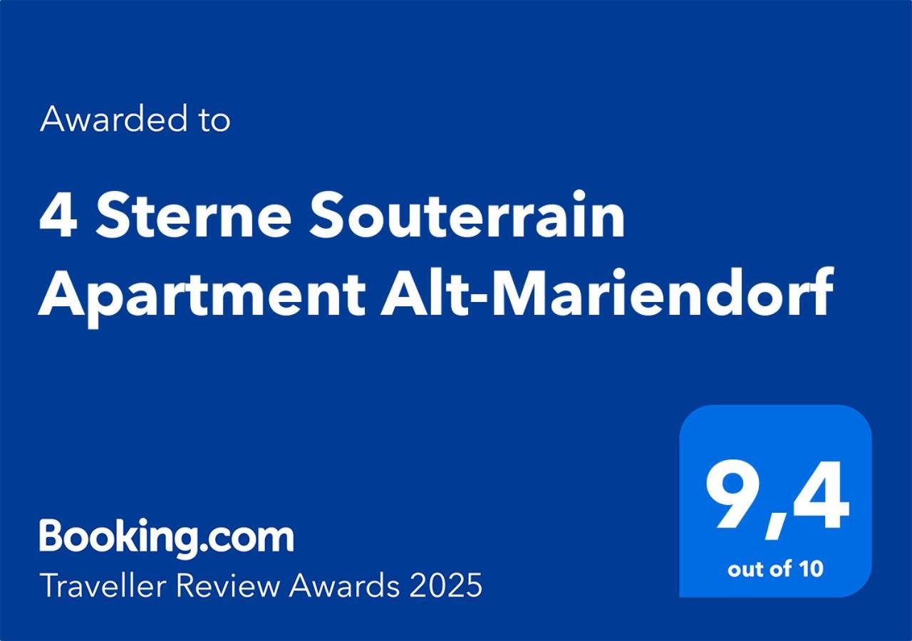 4 Sterne Souterrain Apartment Alt-Mariendorf Берлин Экстерьер фото